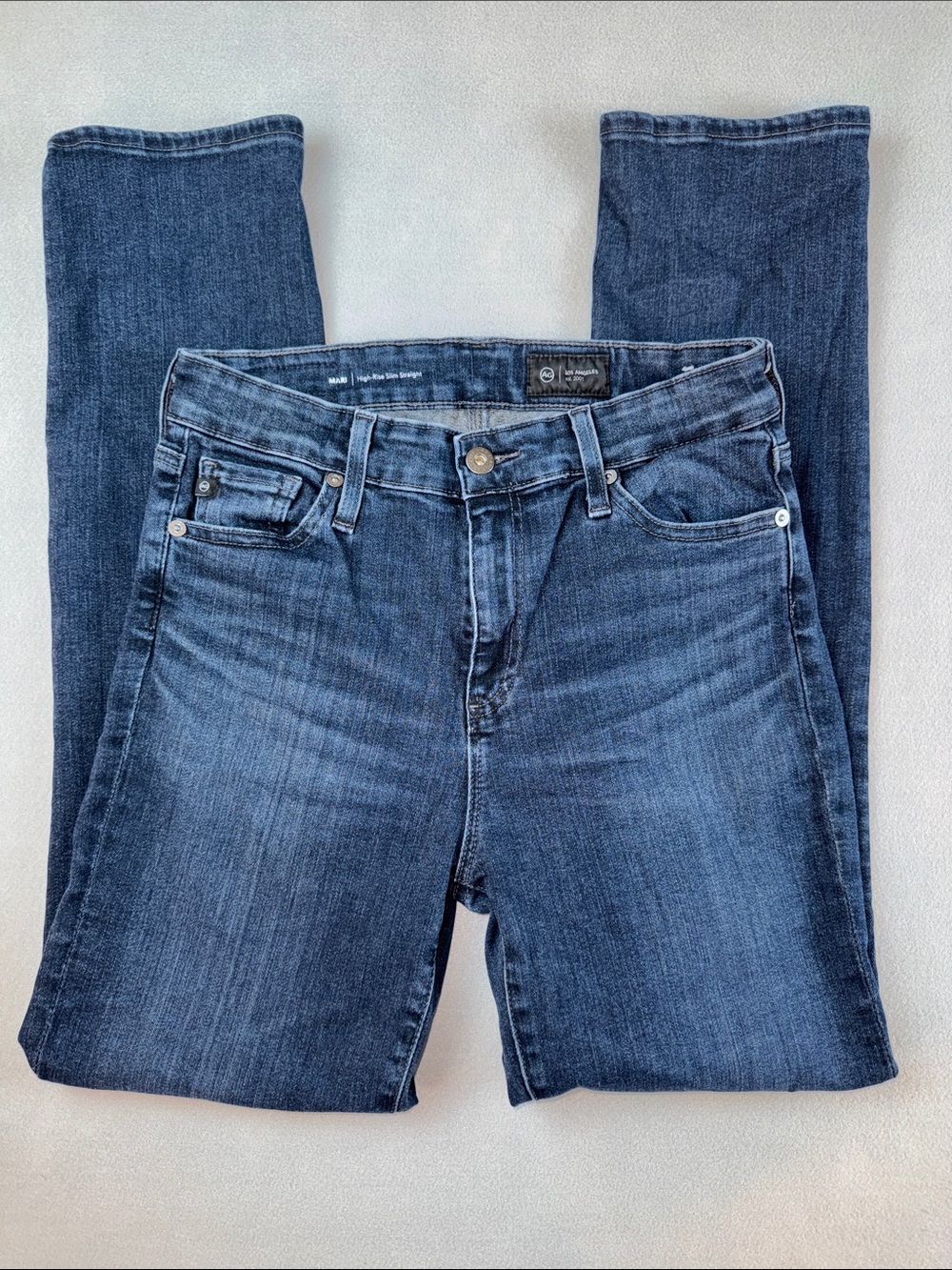 AG Jeans High Rise Slim Straight Women's 28 EUC